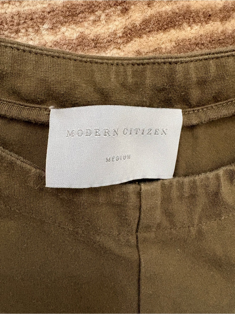 Modern Citizen Olive Fei Fei Midi Dress M - Picture 5 of 5